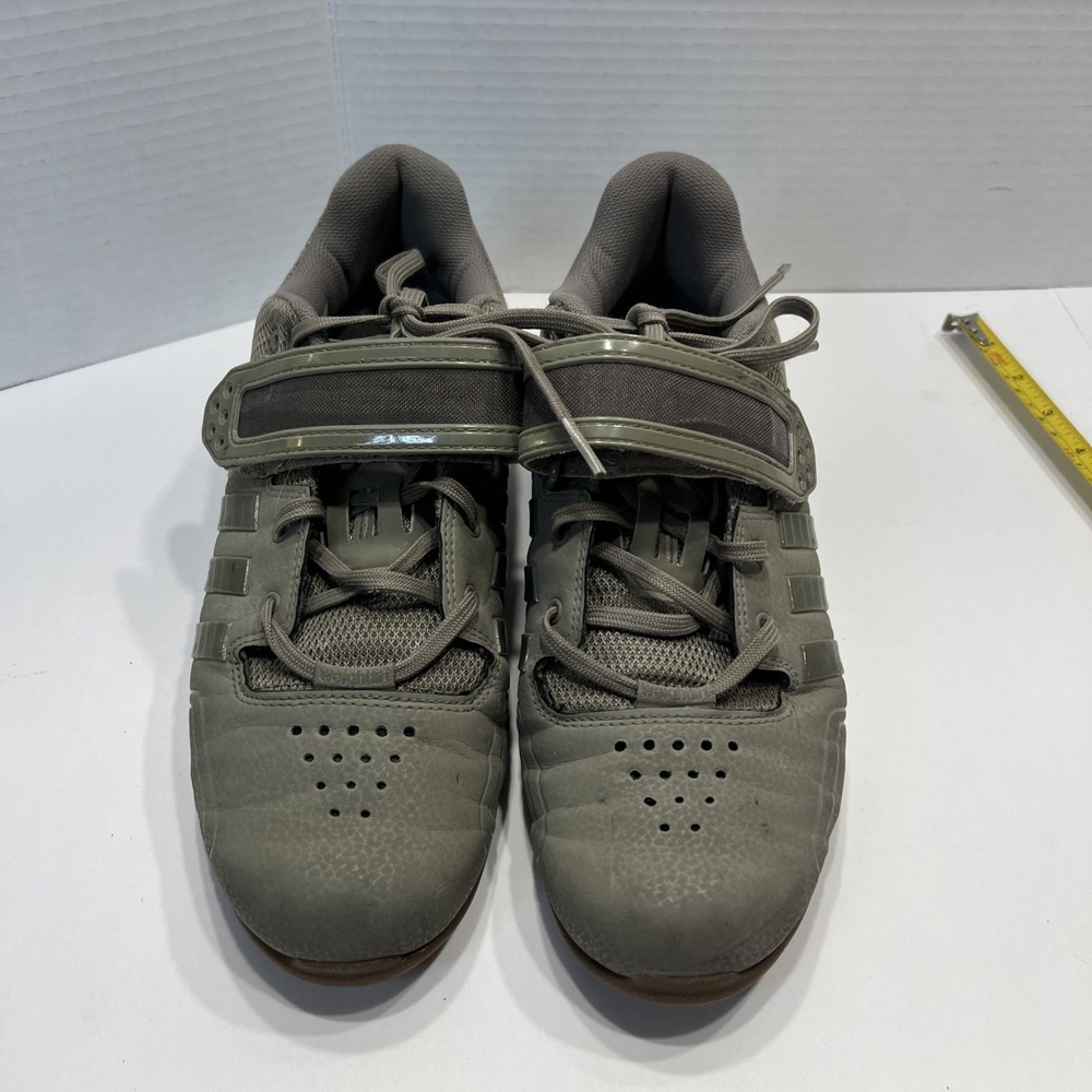 Adidas Power Lifting Adipower Weightlifting Army Green ART DA9874 Mens Size 8.5